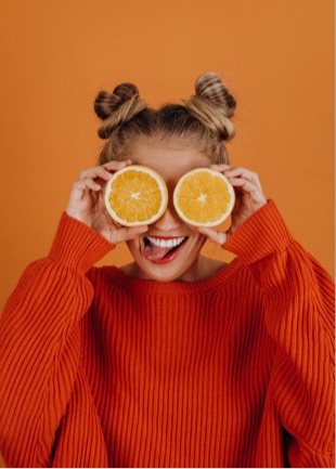 playful portrait of Sophie