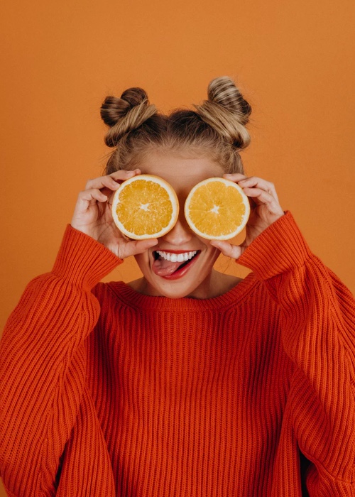 playful portrait of Sophie
